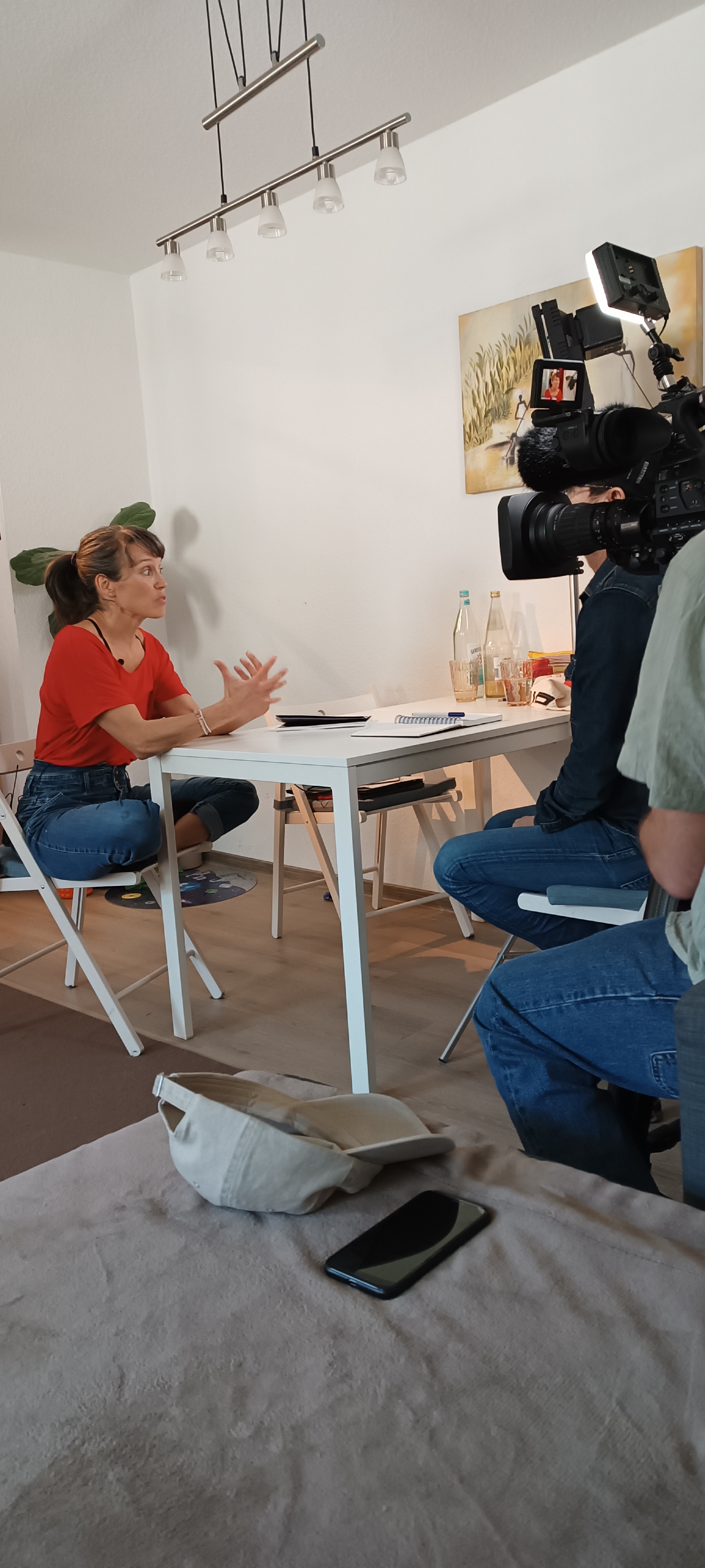 Making of Interview mit dem SWR